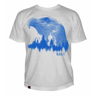 5.11 LOGO T S/S TREELINE BEYAZ T-SHIRT