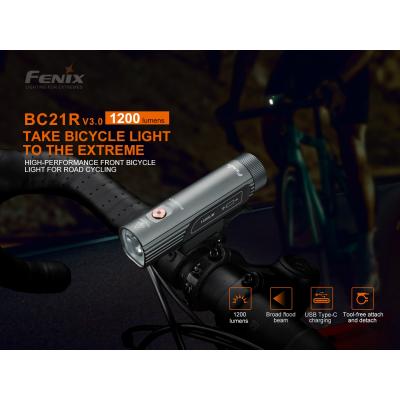 Fenix BC21R v3.0 1200 Lumen Şarjlı Bisiklet Feneri