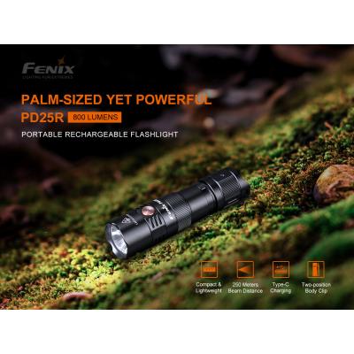 Fenix PD25R 800 Lumen Şarjlı El Feneri