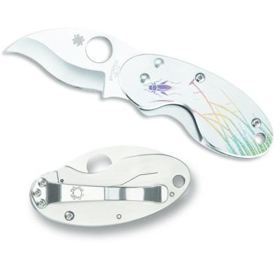 SPYDERCO CRICKET SS TATTOO CAKI (C29PT)